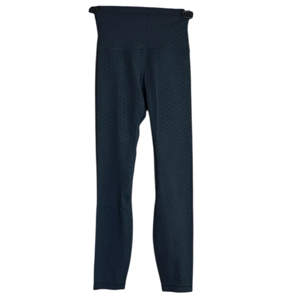 LuLuLemon Align High-Rise Gradient Geo Emboss Black Leggings